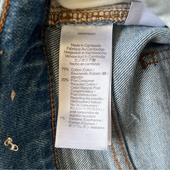 Madewell The Perfect Vintage Jean - Straight Leg - Denman Wash - Size 27 - Picture 11 of 14